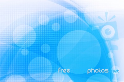 Blue Abstract Background Stock Image