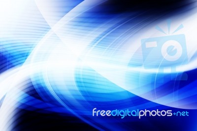 Blue Abstract Background Stock Image