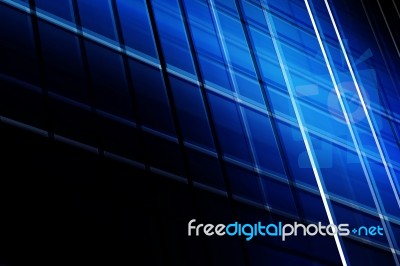 Blue Abstract Background Stock Image