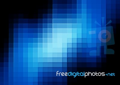 Blue Abstract Background Stock Image