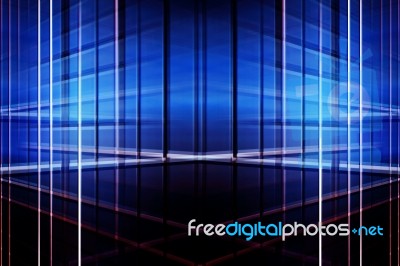 Blue Abstract Background Stock Image