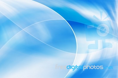 Blue Abstract Background Stock Image