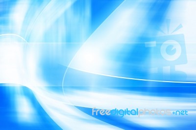 Blue Abstract Background Stock Image