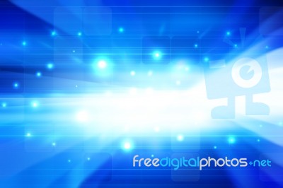 Blue Abstract Background Stock Image