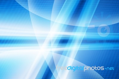 Blue Abstract Background Stock Image