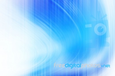 Blue Abstract Background Stock Image