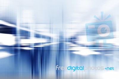 Blue Abstract Background Stock Image