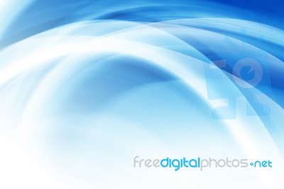 Blue Abstract Background Stock Image