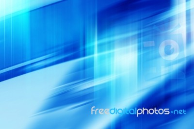 Blue Abstract Background Stock Image