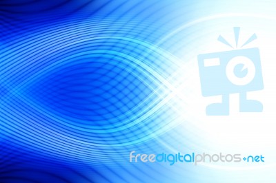 Blue Abstract Background Stock Image