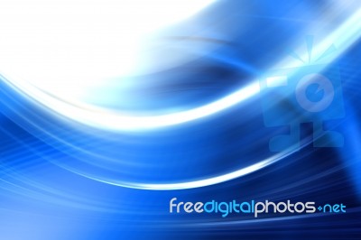 Blue Abstract Background Stock Image