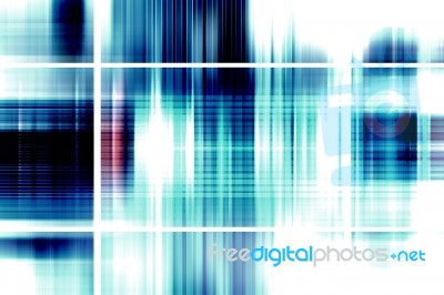 Blue Abstract Background Stock Image