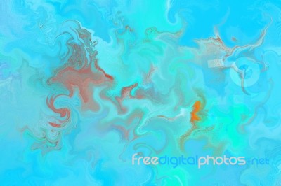 Blue Abstract Background Stock Image