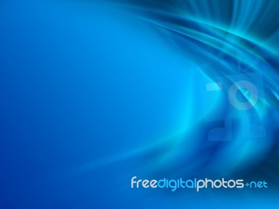 Blue Abstract Background Stock Photo