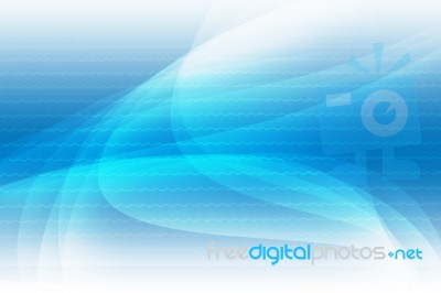 Blue Abstract Background Design Stock Image