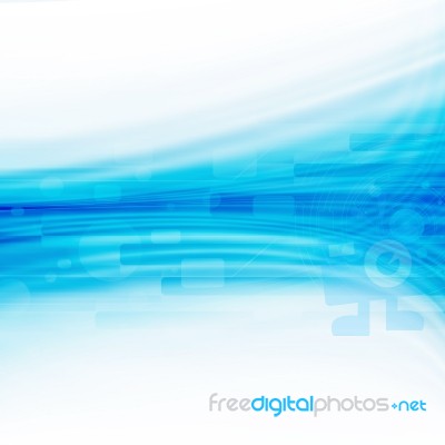 Blue Abstract Background Design Stock Image