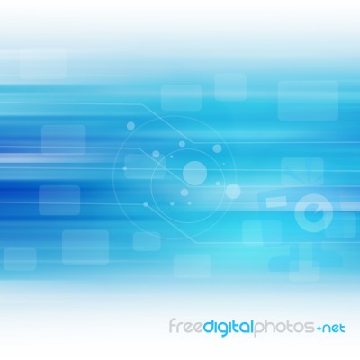 Blue Abstract Background Design Stock Image