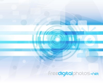 Blue Abstract Background Design Stock Image