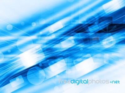 Blue Abstract Background Design Stock Image