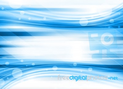 Blue Abstract Background Design Stock Image