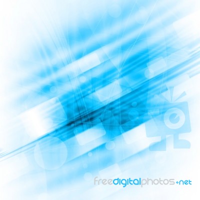 Blue Abstract Background Design Stock Image