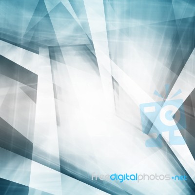 Blue Abstract Background Design Stock Image