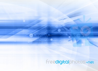 Blue Abstract Background Design Stock Image