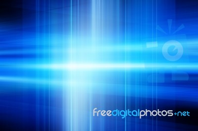 Blue Abstract Futuristic Background Stock Image