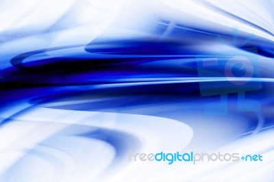 Blue Abstract Futuristic Background Stock Image