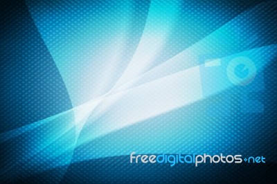 Blue Abstract Technology Background Stock Image