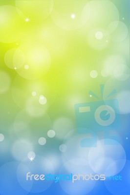 Blue And Green bokeh background Stock Image