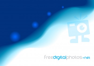 Blue And White Background Stock Image