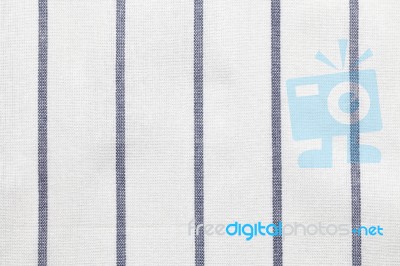 Blue And White Texture Fabric Cotton Background Stock Photo