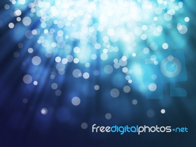 Blue Bokeh Abstract Backgrounds Stock Image