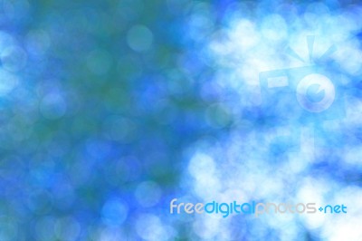 Blue Color With Background Blurred Stock Photo