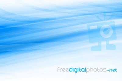 Blue Curved Abstract Background Stock Image