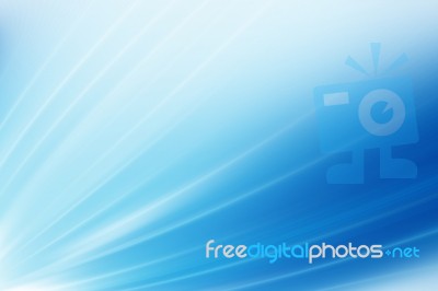 Blue Curved Abstract Background Stock Image