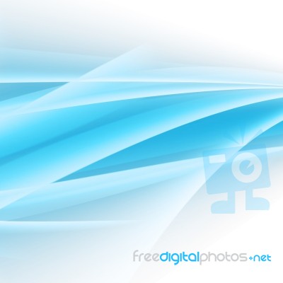 Blue Curved Background Stock Image