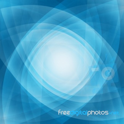 Blue Curved Background Stock Image