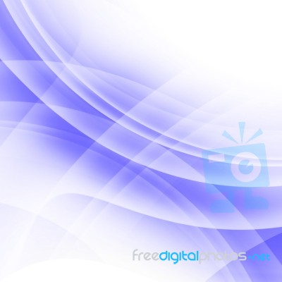 Blue Curved Background Stock Image