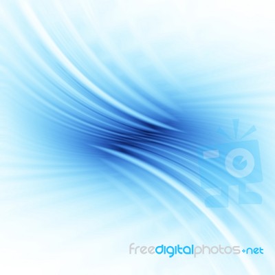 Blue Curved Background Stock Image