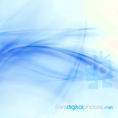 Blue Curved Background Stock Image