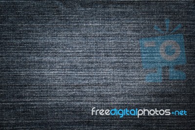 Blue Denim Background Stock Photo