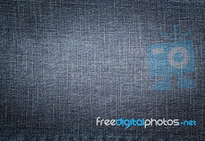 Blue Denim Background Stock Photo