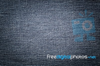 Blue Denim Background Stock Photo