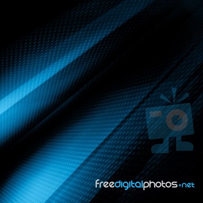 Blue Futuristic Background Stock Image