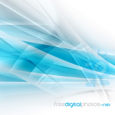 Blue Futuristic Background Stock Image