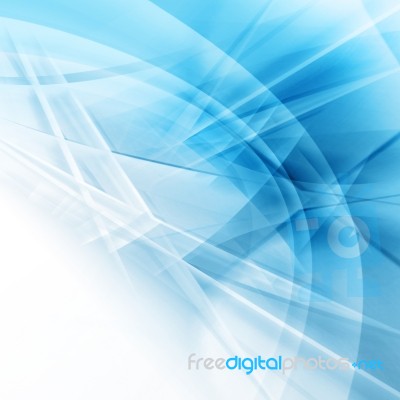 Blue Futuristic Background Stock Image