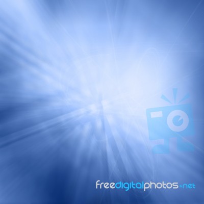 Blue Futuristic Background Stock Image