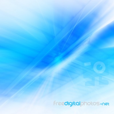 Blue Futuristic Background Stock Image